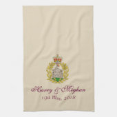 Serviette de plat royale de Harry et de mariage de (Vertical)
