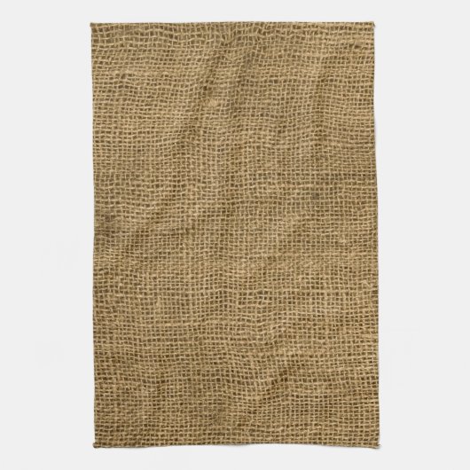 Serviette de plat rustique de cuisine d'impression (Vertical)