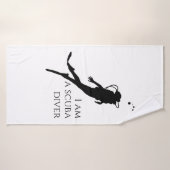 serviette de plongée sous-marine (Serviette de bain)