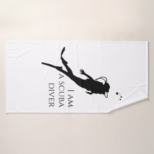 serviette de plongée sous-marine (Serviette de bain)