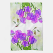 Serviette de pois doux (Vertical)