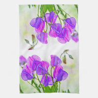 Serviette de pois doux