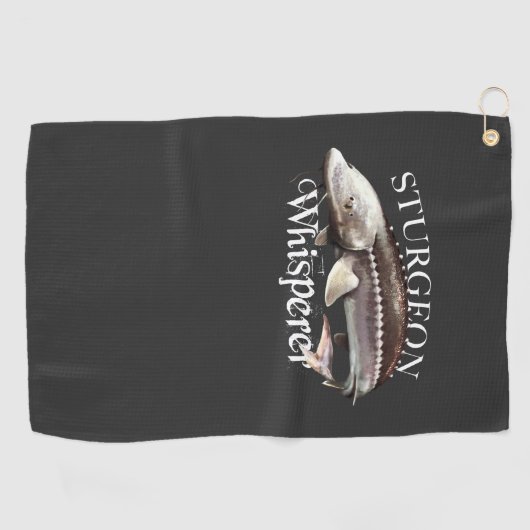 Serviette de poisson esturgeon Whisperer (Horizontal)