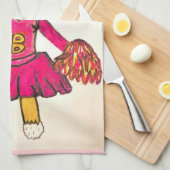 serviette de POM-POM GIRL EASTER BUNNY (Quart Plié)