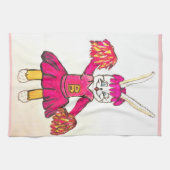 serviette de POM-POM GIRL EASTER BUNNY (Horizontal)