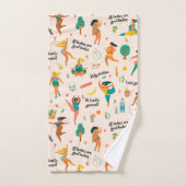 Serviette de positivité corporelle (Serviette à main)