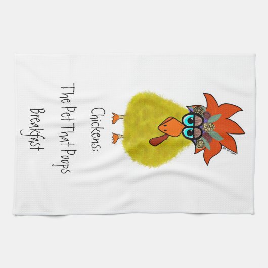 Serviette de poulet (Horizontal)