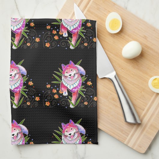 Serviette de premiers rangs de BINDI SHIBA (Quart Plié)