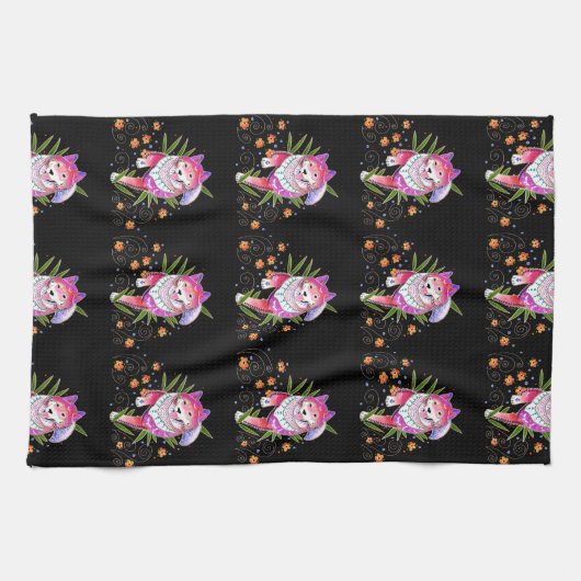Serviette de premiers rangs de BINDI SHIBA (Horizontal)