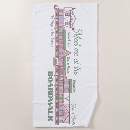 Serviette de promenade (Devant)