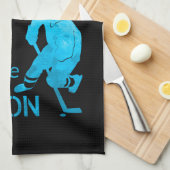 Serviette de raie de hockey sur glace Saison préfé (Quart Plié)