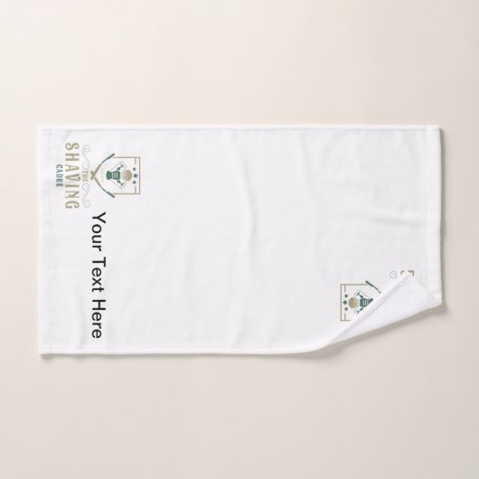 Serviette de rasage TSC (Serviette à main)