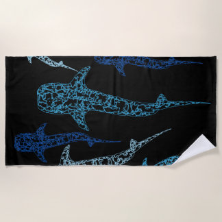Serviette de requin de baleine