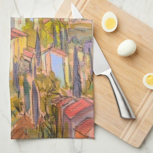 Serviette de retraite de la Provence (Quart Plié)