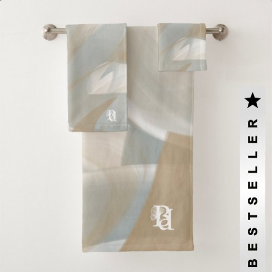 Serviette de salle de bain Ensemble Abstrait Maiso
