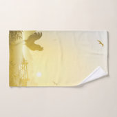 Serviette De Salle De Bain Ensemble Soleil Matin F (Serviette à main)