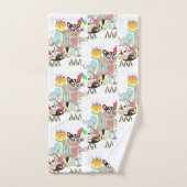 Serviette De Salle De Bain Ensembles Joyeux Annive (Serviette à main)
