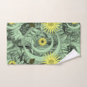 Serviette De Salle De Bain Entoure Cercles (Serviette à main)