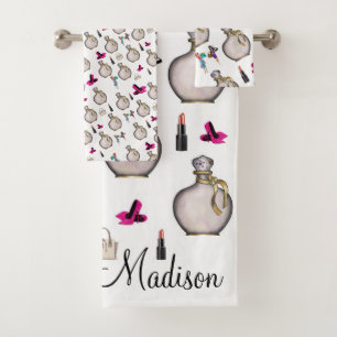 Serviette De Salle De Bain Jeux Parfum