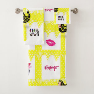 Serviette De Salle De Bain Jeux Parfum