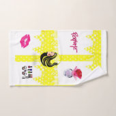 Serviette De Salle De Bain Jeux Parfum (Serviette à main)