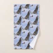 Serviette de salle de bain sets Wolves (Serviette à main)