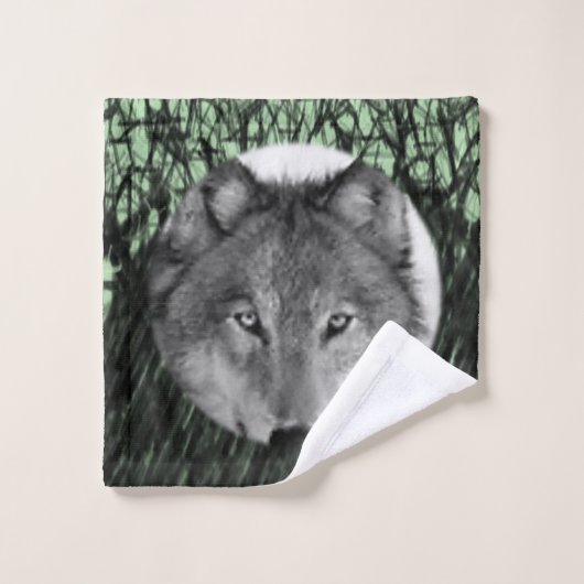 Serviette de salle de bain sets Wolves (Gant de toilette)
