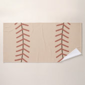 Serviette de salle de bain Vintage Baseball (Serviette de bain)
