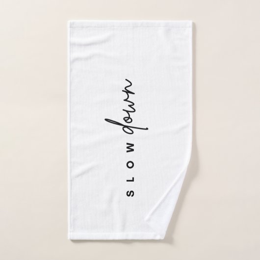 Serviette de salle de sport - Ralentissez-le (Serviette à main)