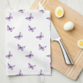 Serviette de salon Murmures Papillon (Quart Plié)