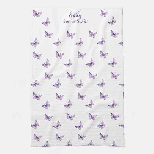 Serviette de salon Murmures Papillon (Vertical)