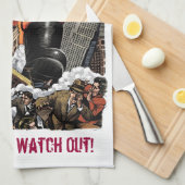 Serviette de Santazilla (Quart Plié)