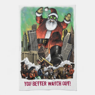 Serviette de Santazilla