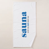 Serviette de sauna (Serviette de bain)