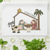 Serviette de scène de Manger de Noël (Plié)