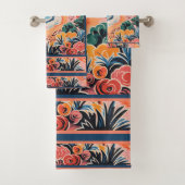 Serviette de scène de plage tropicale (En situation)