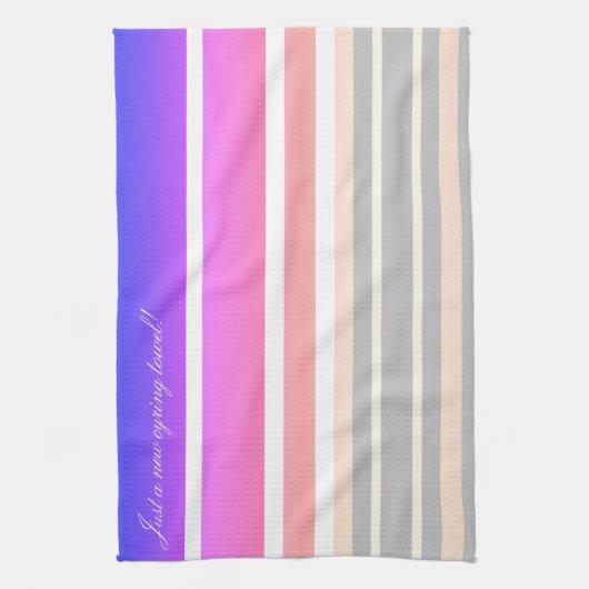 Serviette de séchage drôle cadeau (Vertical)