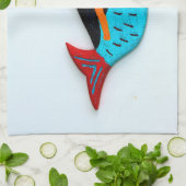 serviette de sirène de brune (Plié)