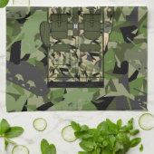Serviette de soldat d'armée britannique (Plié)