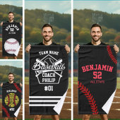 serviette de sport de base-ball, serviette de bain