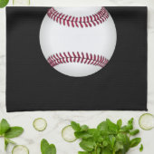 Serviette de sport de baseball, serviette de bain  (Plié)
