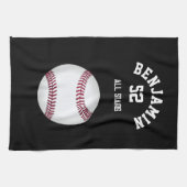 Serviette de sport de baseball, serviette de bain  (Horizontal)