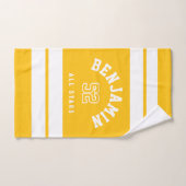 Serviette de sport de basket-ball personnalisée -E (Serviette à main)