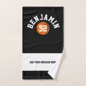 Serviette de sport de basket-ball, serviette de ba (Serviette à main)