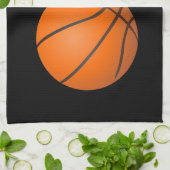 Serviette de sport de basket-ball, serviette de ba (Plié)