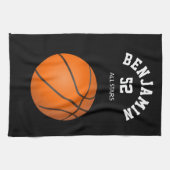 Serviette de sport de basket-ball, serviette de ba (Horizontal)