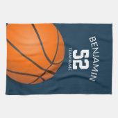 Serviette de sport de basket-ball, serviette de ba (Horizontal)