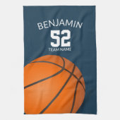 Serviette de sport de basket-ball, serviette de ba (Vertical)