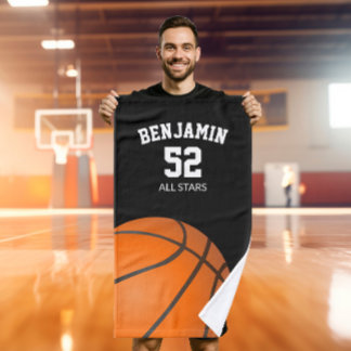 Serviette de sport de basket-ball, serviette de ba