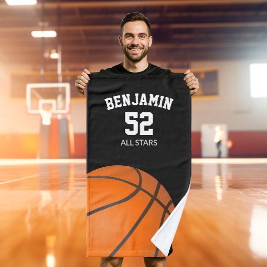 Serviette de sport de basket-ball, serviette de ba